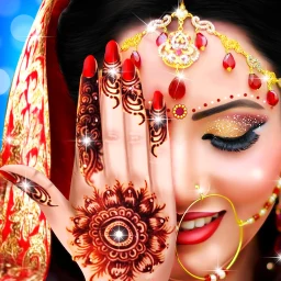 Royal Bride Mehndi Salon Game のアイコン