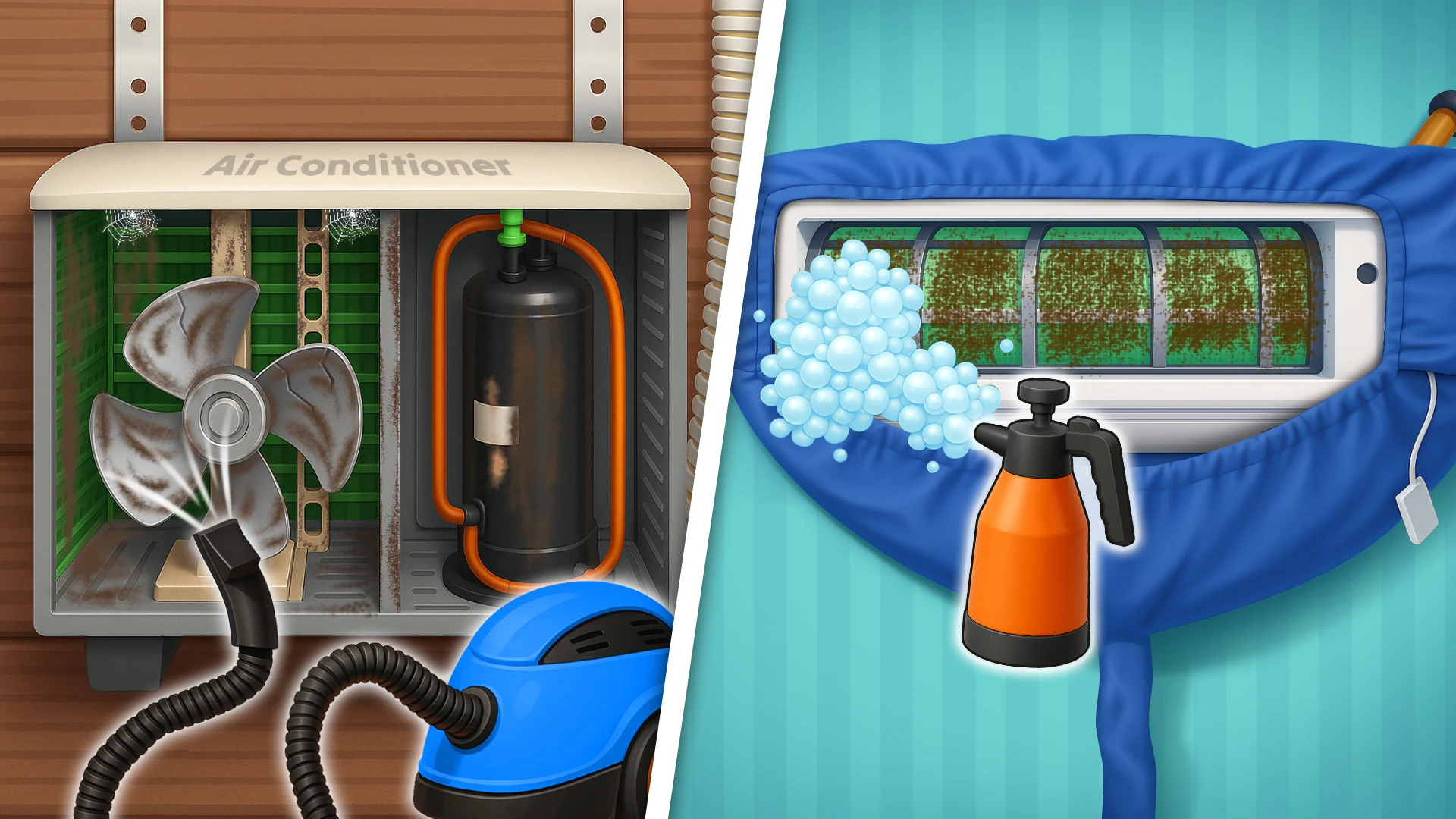 House Clean, Fix & Repair Game screenshot