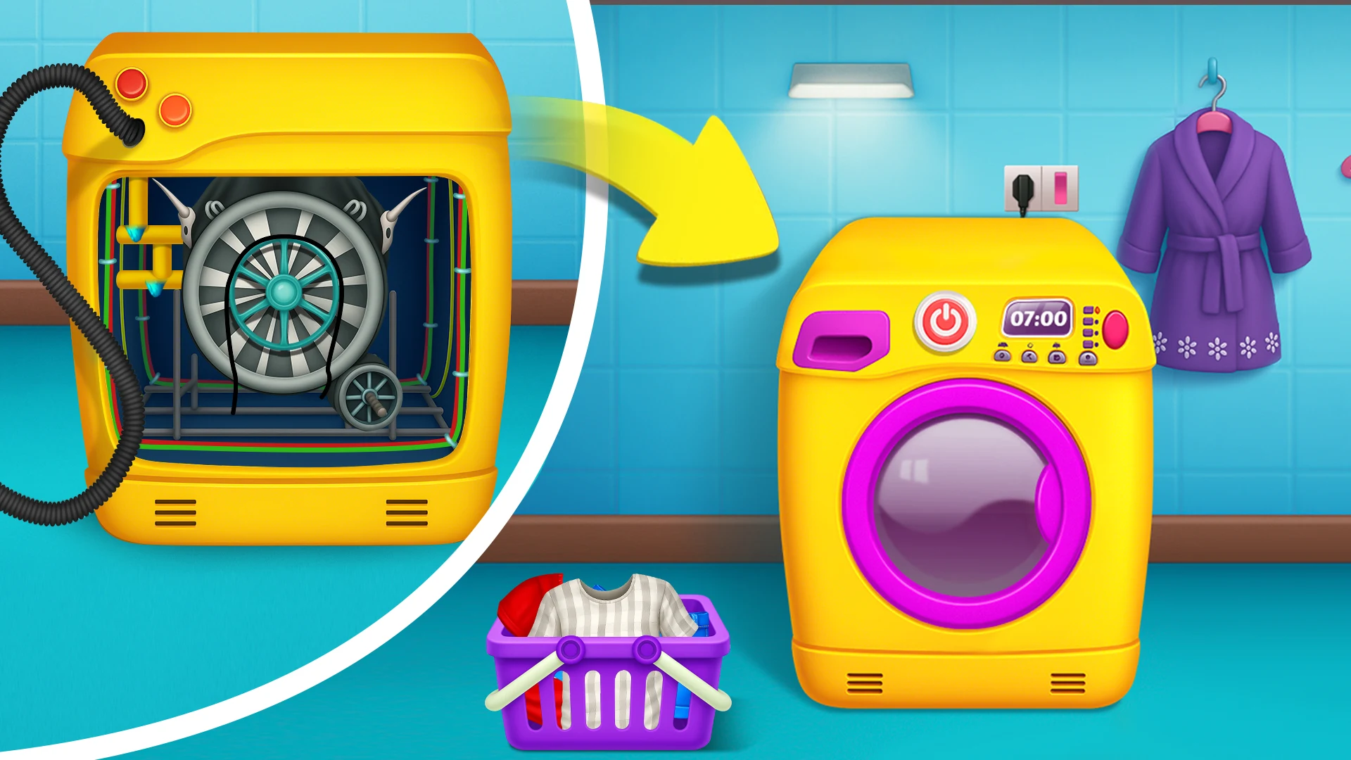 House Clean, Fix & Repair Game screenshot